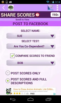 Know Yourself Personality Test android App screenshot 2